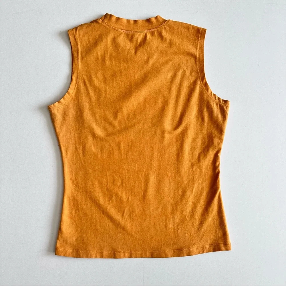 YSL TankTop Yellow Black Logo Front Size Medium - Picture 7 of 7